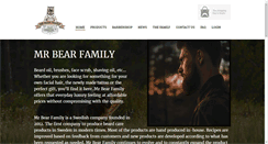 Desktop Screenshot of mrbearfamily.com